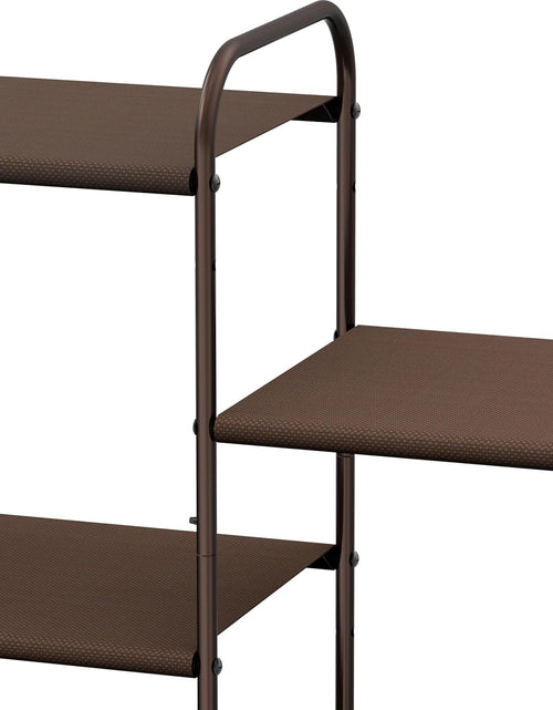 Load image into Gallery viewer, 4-Tier Shoe Rack Storage Organizer, Bronze
