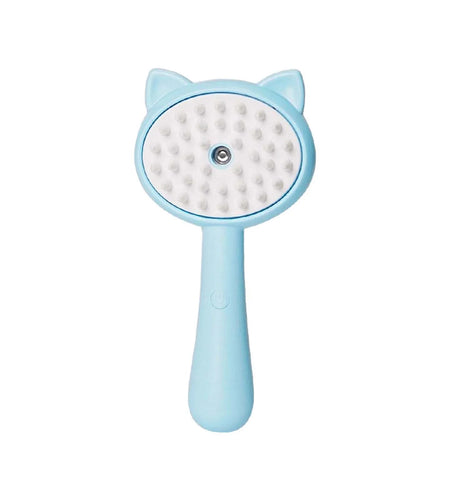 Cat Brush - 3 In1 Cat Steamy Brush, Cat Steamy Brush, Cat Steamer Brush for Massage 2024 New Self Cleaning Steam Cat Brush 3 in 1 Cat Comb for Long & Short Haired Cats Dog Massage Removal