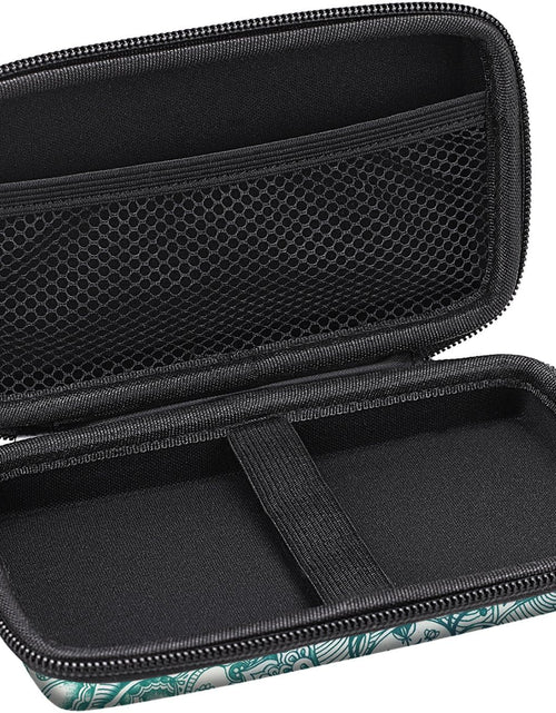 Load image into Gallery viewer, Protective Case for Kodak Step/Kodak Mini 2 Hd/Kodak Printomatic/Kodak Smile Camera &amp; Printer - Shockproof Hard Shell Carrying Case with Inner Pocket, Emerald Illusions
